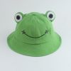 Parent-Kid Frog Bucket Hat Panama Fishing Hat Cartoon Cute Hats For Women Men Bob Chapeau Outdoor Sun Fisherman Caps