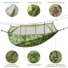 600lbs Load 2 Persons Hammock with Mosquito Net Outdoor Hiking Camping Hommock Portable Nylon Swing Hanging Bed