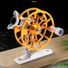 1pc Metal Spinning Casting Reel; Aluminum Alloy Lightweight Wire Cup; Speed Adjustable Fishing Reel For Ice Fishing